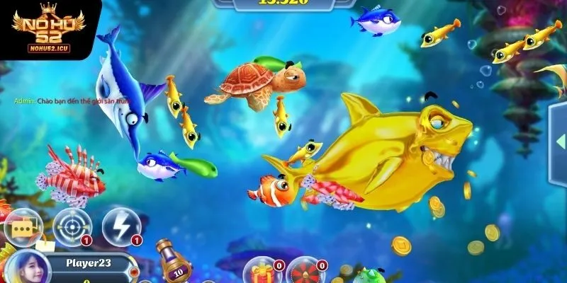 Bắn Cá Nhân Ngư Nohu52 - Trò Chơi Với Tỷ Lệ Thưởng Cao 4 Cách chơi bắn cá nhân ngư tại cổng game Nohu52