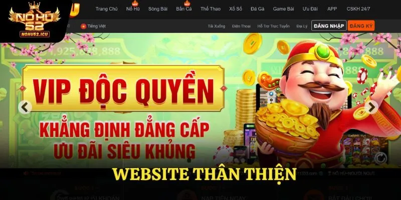 Trang chủ 45 Website thân thiện đẹp mắt